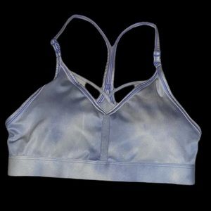 NIKE purple tie dye sports bra Small